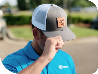 C Spire Technician with hat
