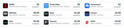 streaming credits