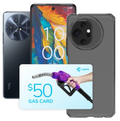 TCL 50 XL NXTPAPER 5G, TCL 50 XL Phone Case, $50 Gas Gift Card