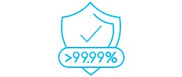 over 99.99% reliability